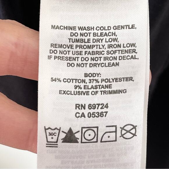 Columbia mini dress sleeveless v-neck women size M black - Picture 6 of 7